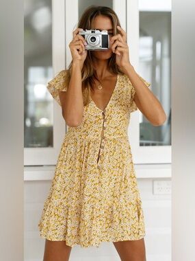 NWT Princess Polly The Same Same Mini Dress Size 4